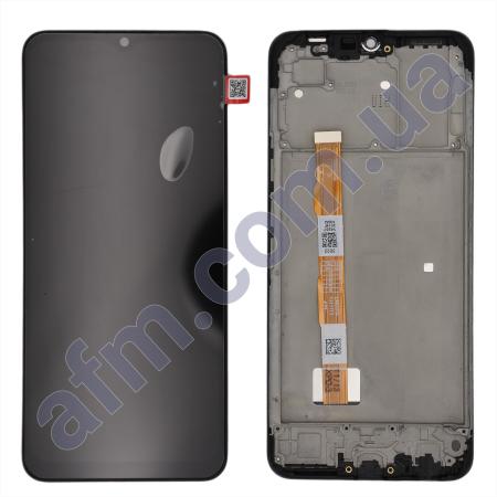 Дисплей Vivo Y15s чорний + рамка