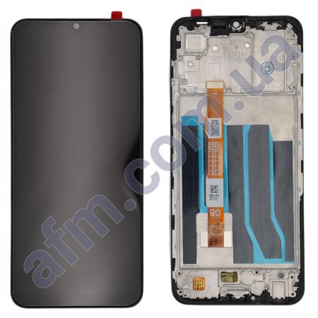 Дисплей Vivo Y33s чорний + рамка