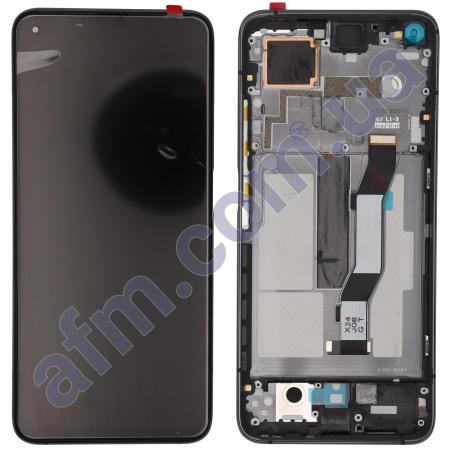 Дисплей Xiaomi Mi10T/ Mi10T Pro/ Redmi K30s чорний + рамка