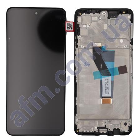 Дисплей Xiaomi Poco M4 Pro 5G/ Note 11T 5G/ Note 11S 5G чёрный + рамка