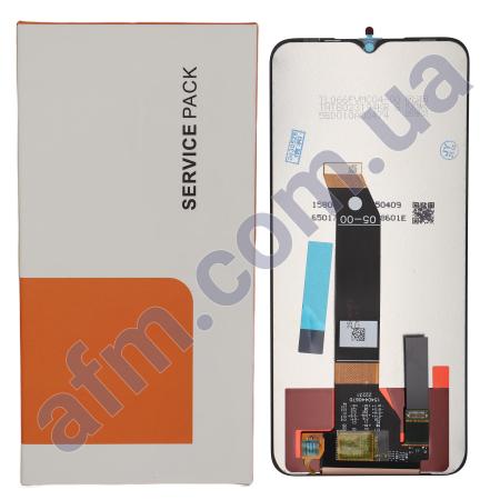 Дисплей Xiaomi Poco M5/ Poco M4 5G/ Redmi 10 5G/ Note 11E 5G чорний оригінал в упаковці