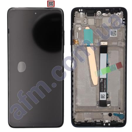 Дисплей Xiaomi Poco X3/ X3 NFC/ X3 Pro чорний + рамка