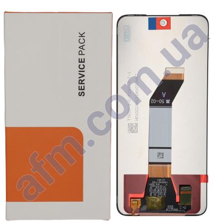 Дисплей Xiaomi Redmi 10/ Redmi 10 2022/ Redmi 10 Prime чорний оригінал в упаковці