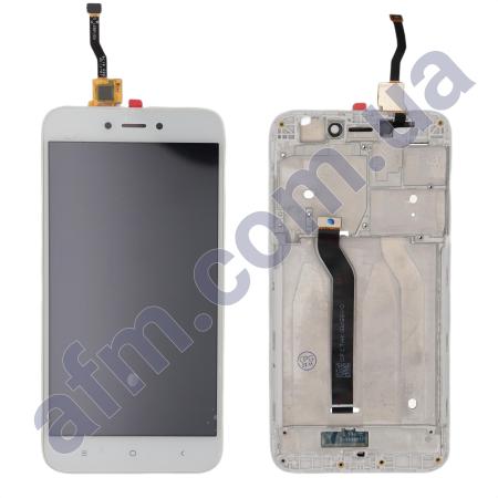 Дисплей Xiaomi Redmi 5A білий + рамка!