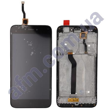 Дисплей Xiaomi Redmi 5A чорний + рамка!