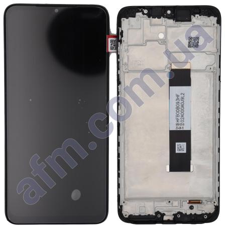 Дисплей Xiaomi Redmi 9T/ Poco M3 чорний + рамка