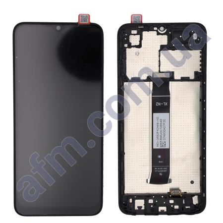 Дисплей Xiaomi Redmi A1/ A1 Plus/ A2/ A2 Plus/ Poco C50/ C51 чорний + рамка