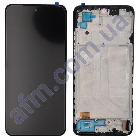 Дисплей Xiaomi Redmi Note 10 4G/ Redmi Note 10S/ Poco M5s OLED чорний + рамка