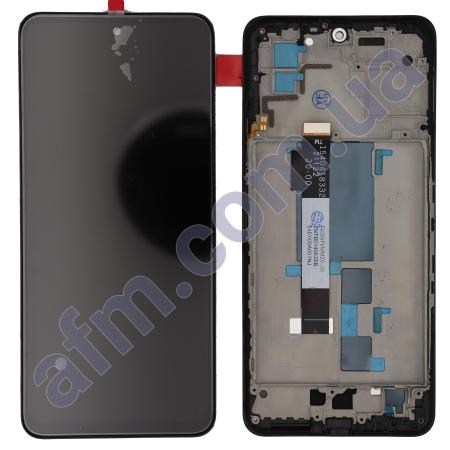 Дисплей Xiaomi Redmi Note 10 Pro 5G China/ Poco X3 GT чорний + рамка