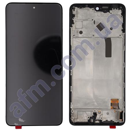 Дисплей Xiaomi Redmi Note 12 Pro 4G OLED чорний + рамка