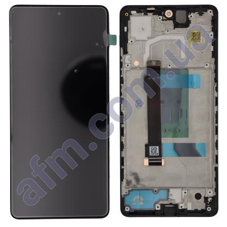 Дисплей Xiaomi Redmi Note 12 Pro 5G OLED чорний + рамка