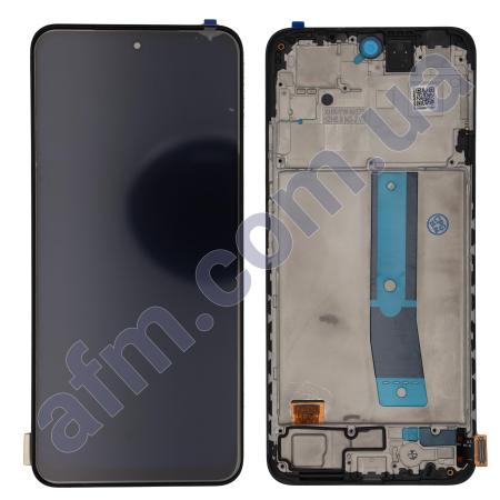 Дисплей Xiaomi Redmi Note 12S OLED чорний + рамка
