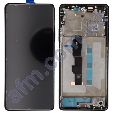 Дисплей Xiaomi Redmi Note 13 5G OLED чорний + рамка