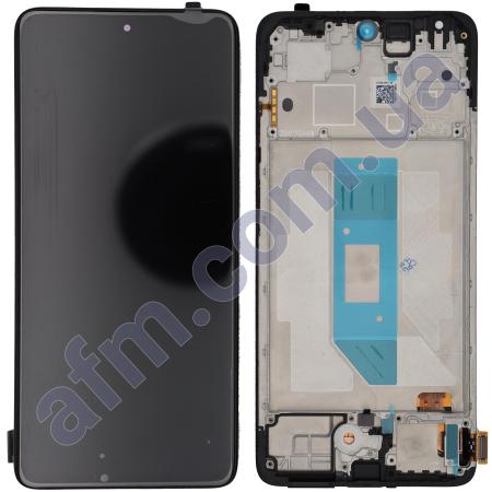 Дисплей Xiaomi Redmi Note 14 4G (Global 159.6мм) AMOLED чорний + рамка