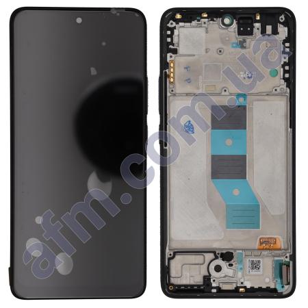 Дисплей Xiaomi Redmi Note 14 5G IPS чорний + рамка
