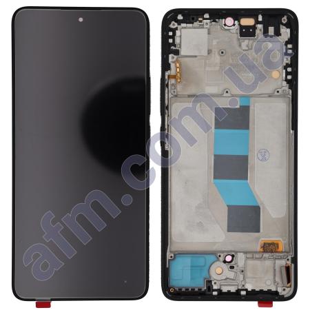 Дисплей Xiaomi Redmi Note 14 5G OLED чорний + рамка