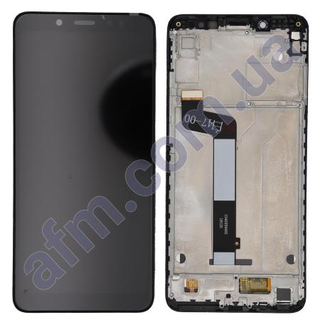 Дисплей Xiaomi Redmi Note 5/ Redmi Note 5 Pro чорний + рамка