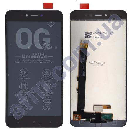 Дисплей Xiaomi Redmi Note 5A Prime/ Redmi Y1 3/ 32 4/ 64 Gb чорний!