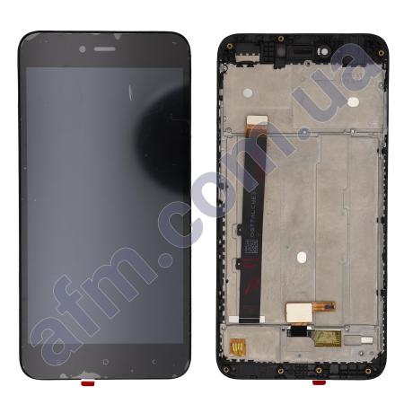 Дисплей Xiaomi Redmi Note 5A/ Redmi Y1 Lite 2/ 16 GB чёрный + рамка!