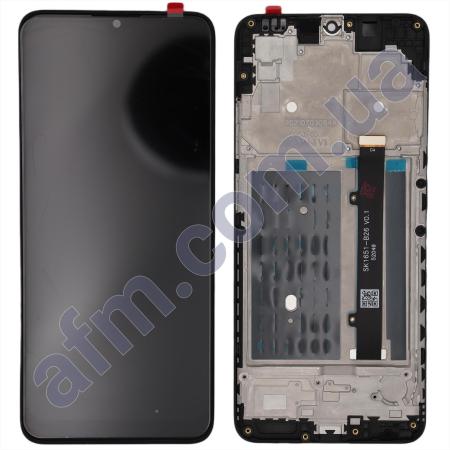 Дисплей ZTE Blade A51 чорний + рамка