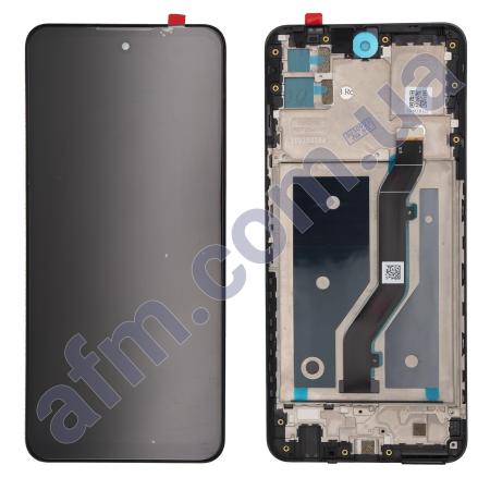 Дисплей ZTE Blade V30 чорний + рамка