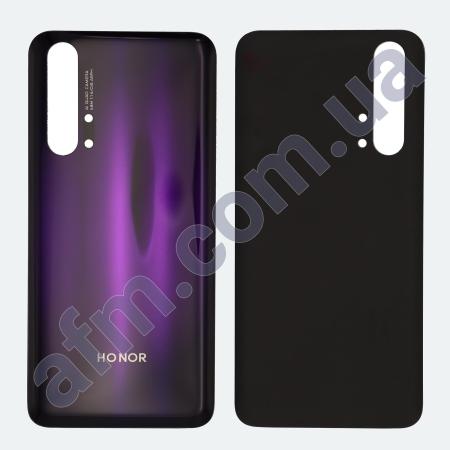 Задня кришка Huawei Honor 20 Pro (YAL-AL10) чёрно-фиолетовая Phantom Black!
