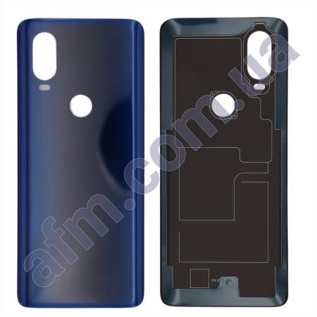 Задня кришка Motorola XT1970-1 One Vision синя Sapphire Gradient