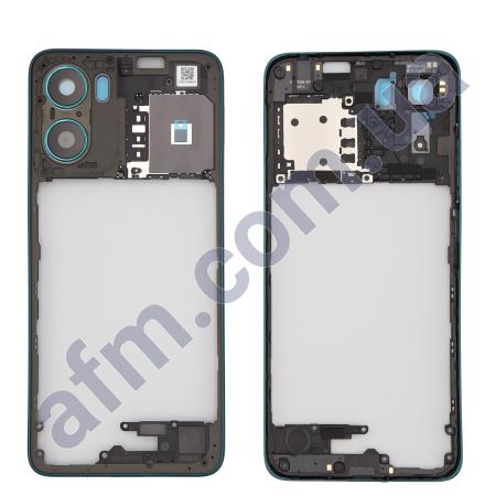 Середня частина (рамка корпуса) Motorola XT2523-3 Moto G05 зелена