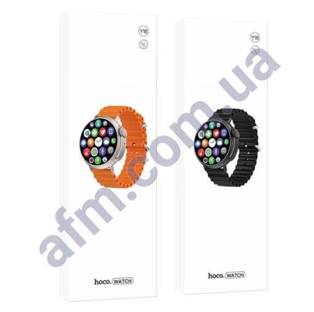 Смарт-часы Hoco Y18 золотые