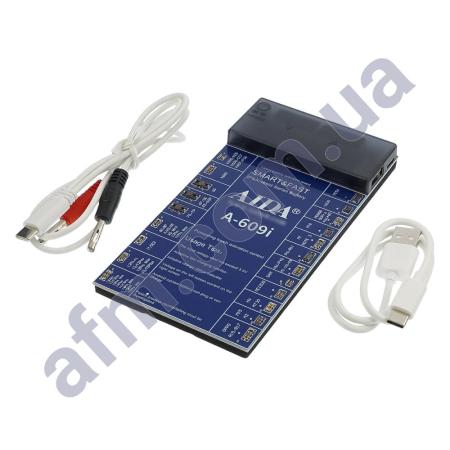 Плата активації та зарядки акумуляторів AIDA A-609i з цифр.инд.(6G-15 Pro Max, Huawei, Oppo, Vivo)