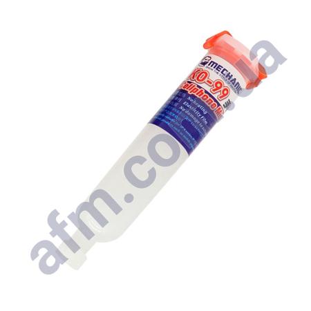 Клей полиуретановый Mechanic KO-99 30мл быстросохнущий в шприце,  прозрачный