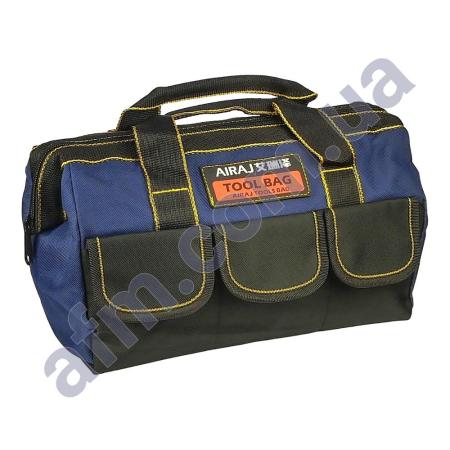 Сумка для инструментов Airaj No.2 (33*16*20 см) чёрно-синяя