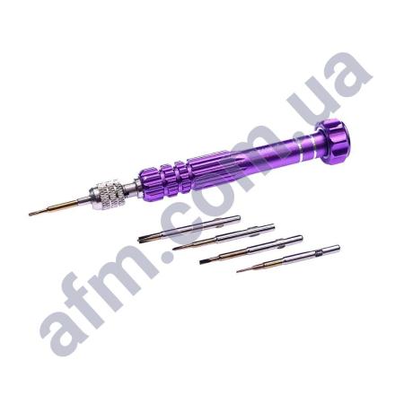 Набір викруток Baku BK-7275B (ручка з насадками +1.5, -1.5, Y0.6)*