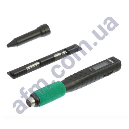 Паяльник прецизионный Aifen A11 з жалом стандарта JBC 210 (питание від Type-C 5V/ 10W-20V/ 75W)