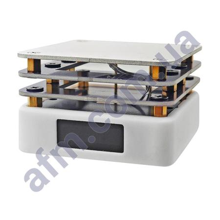 Преднагрівач з ЖК дисплеєм PD65 для пайки электронных компонентів (56*56 мм/ 65W/ 350 гр.C)