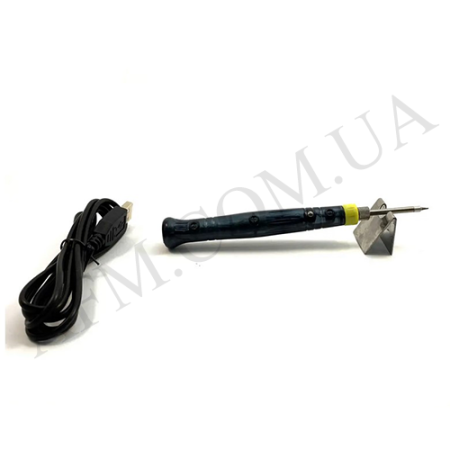 Паяльник ZD-20U USB портативний з підставкою (питание від USB 5V/ 9W/ t 500 гр З)