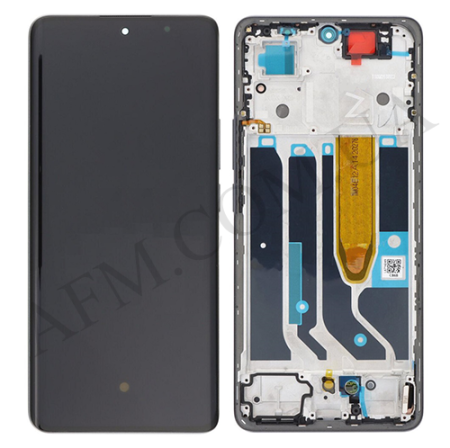 Дисплей Realme 11 Pro/ 11 Pro Plus AMOLED чёрный + рамка