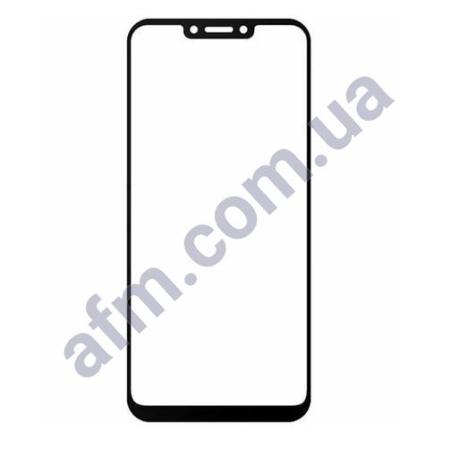 Скло екрану Huawei Honor Play чорне + OCA плівка!