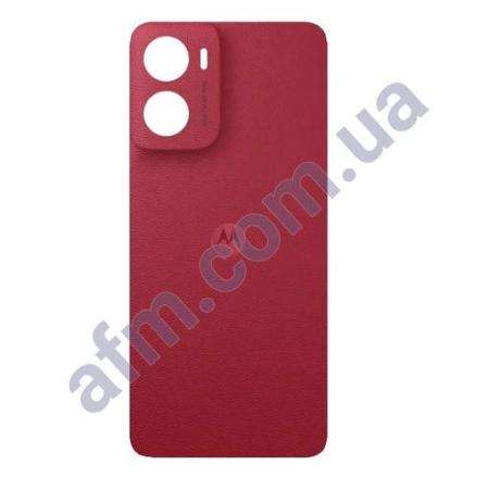 Задня кришка Motorola XT2523-3 Moto G05 червона Plum Red