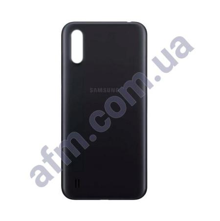 Задняя крышка Samsung A015F Galaxy A01 чёрная Black!