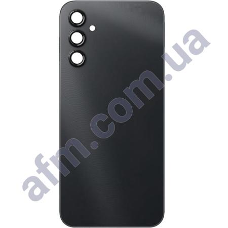 Задняя крышка Samsung A146 Galaxy A14 5G чёрная + стекло камеры!