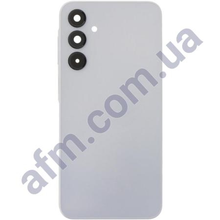 Задняя крышка Samsung A165 Galaxy A16 серая + стекло камеры