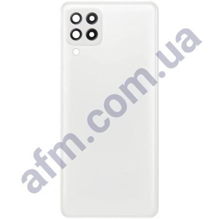 Задняя крышка Samsung A225 Galaxy A22 4G белая White + стекло камеры