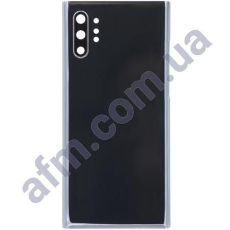 Задняя крышка Samsung N970 Galaxy Note 10 чёрная Aura Black + стекло камеры
