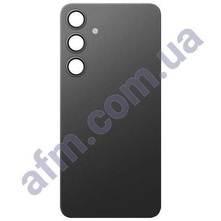 Задняя крышка Samsung S926 Galaxy S24 Plus чёрная + стекло камеры