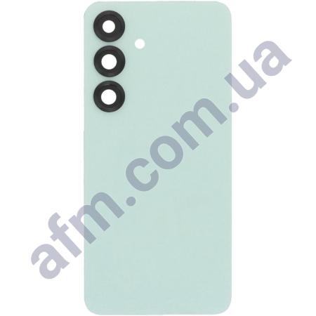Задняя крышка Samsung S931 Galaxy S25 зелёная + стекло камеры