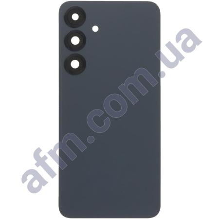 Задняя крышка Samsung S936 Galaxy S25 Plus чёрная + стекло камеры