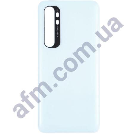 Задняя крышка Xiaomi Mi Note 10 Lite белая Glacier White