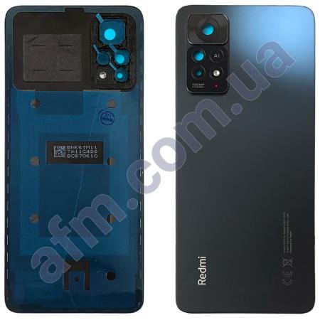 Задняя крышка Xiaomi Redmi Note 11 5G серая + стекло камеры!
