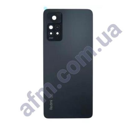 Задня кришка Xiaomi Redmi Note 11 Pro 5G Mysterious Black чорна + Скло камери